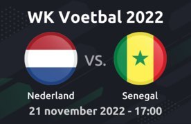 Nederland senegal wk voetbal