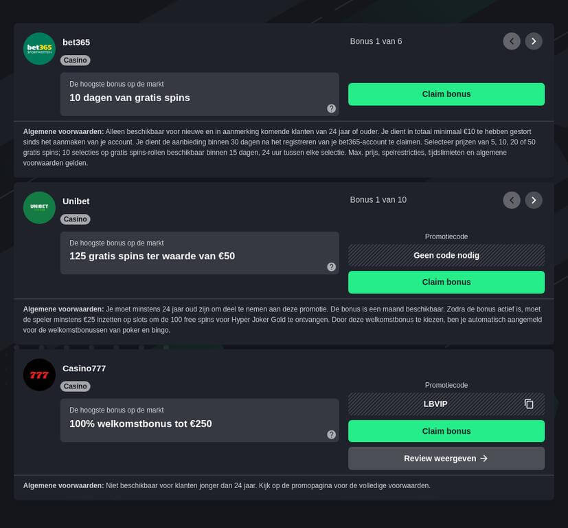 Geld Winnen met Online Baccarat