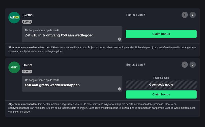 Nederlandse live betting apps met snelle uitbetaling