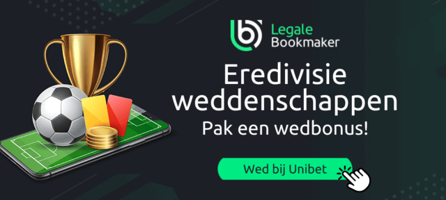 wedbonus voor eredivisie sportweddenschappen