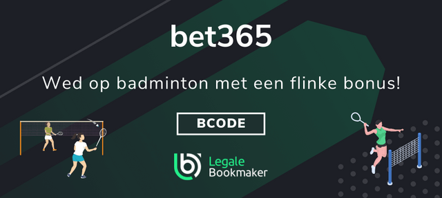 weddenschappen op badminton online