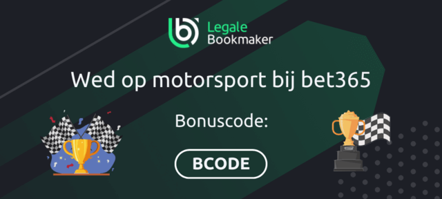 motorsport sportweddenschappen met een bonus bij een online bookmaker