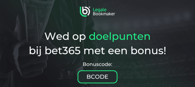 wedden op het aantal doelpunten bij een online bookmaker