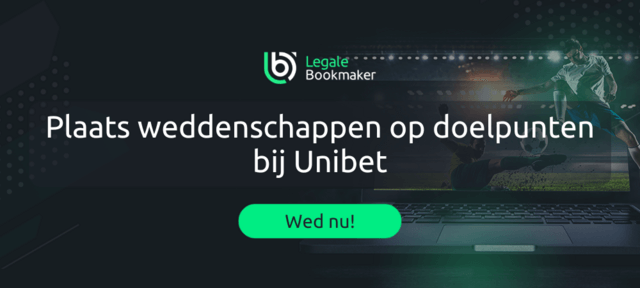 gokken op doelpunten bij een legale bookmaker