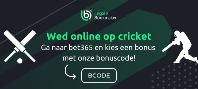 cricket weddenschappen plaatsen bij een online bookmaker