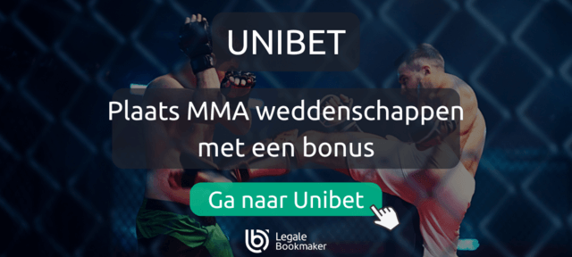 unibet gokken op mma met een bonus