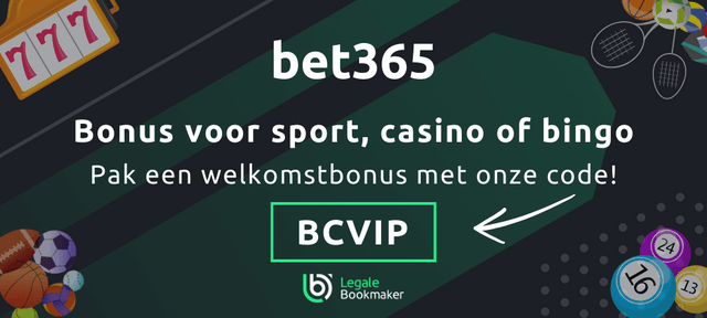 bonuscode bet365