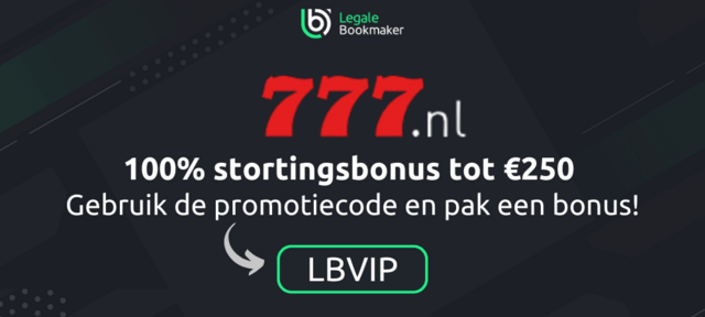 welkomstbonus voor nieuwe spelers casino777 nederland
