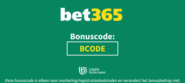 registratieformulier bet365 bonus code