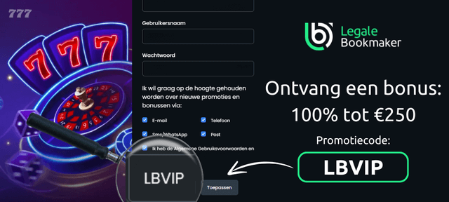 promotiecode casino777