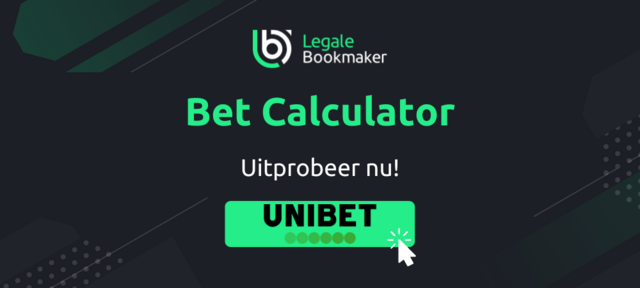 sportweddenschappen calculator gebruiken bij een online bookmaker